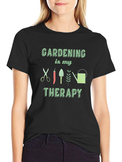 Gardening is My Therapy Graphic Tee