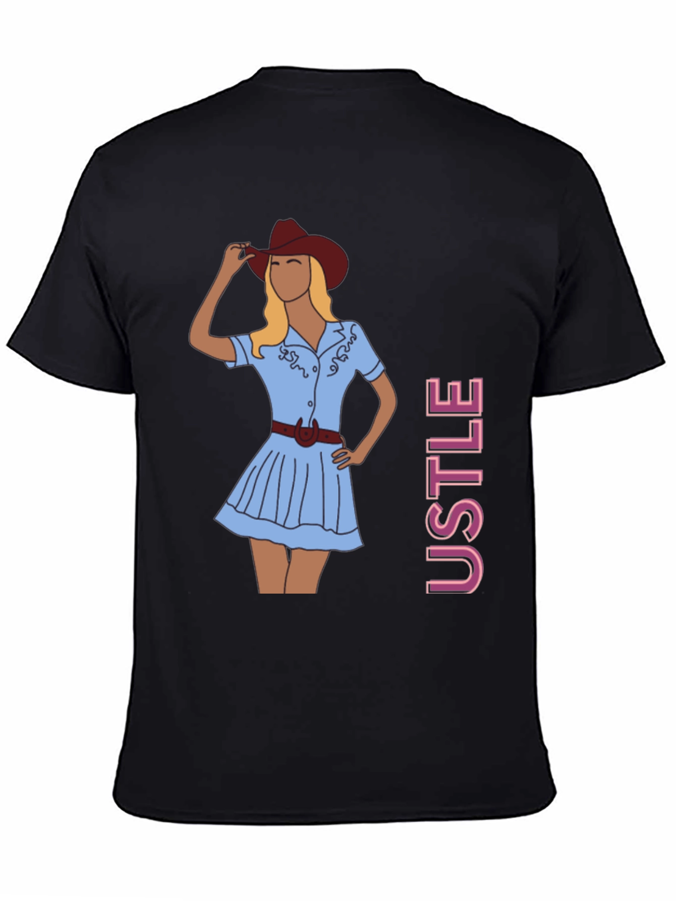 Cowgirl Graphic Tee - Trendy Western Style T-Shirt