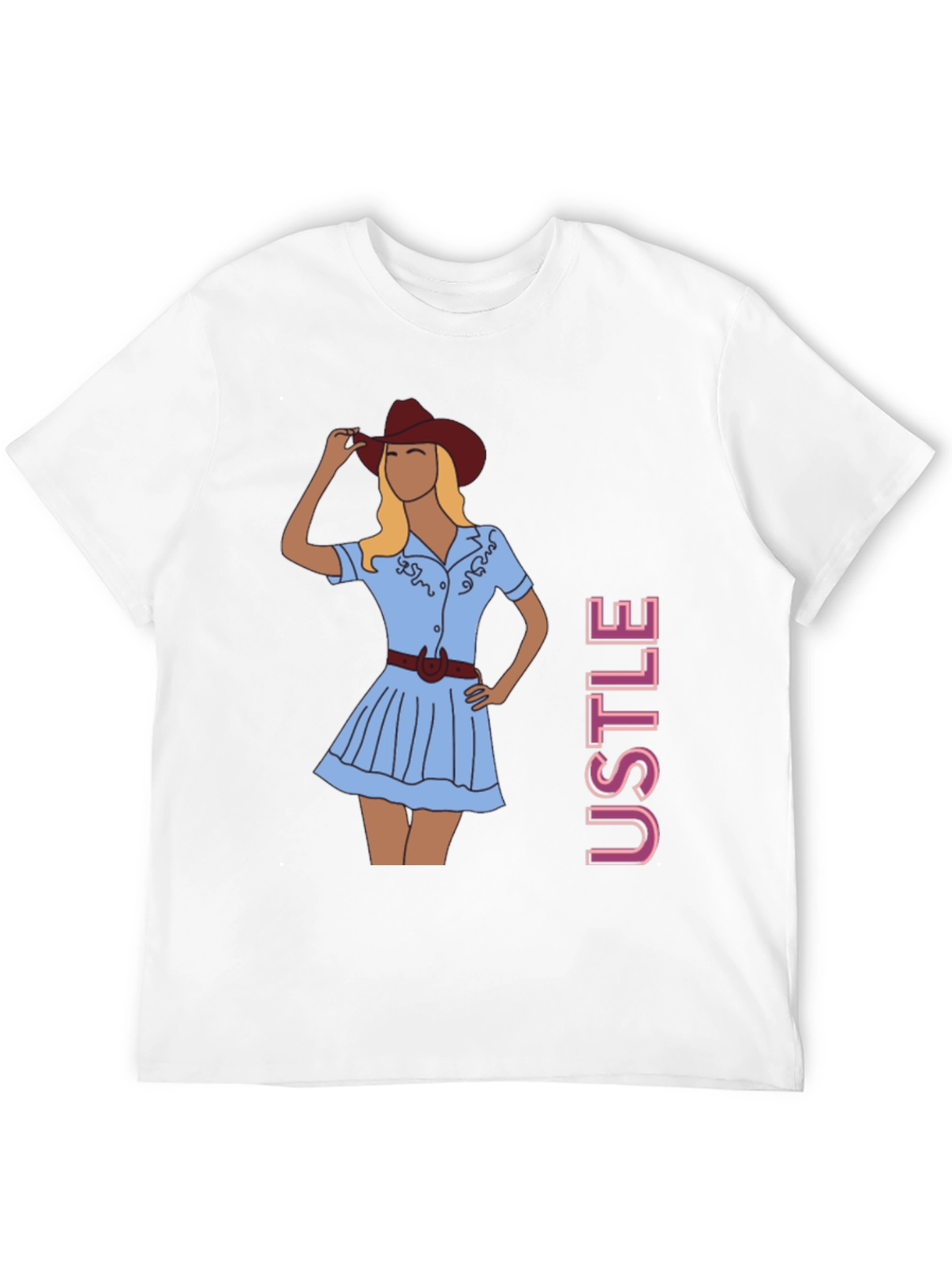 Cowgirl Graphic Tee - Trendy Western Style T-Shirt