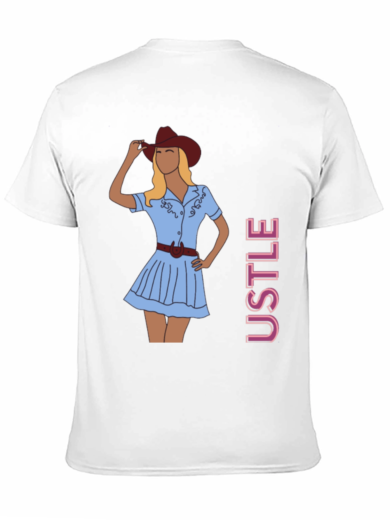 Cowgirl Graphic Tee - Trendy Western Style T-Shirt