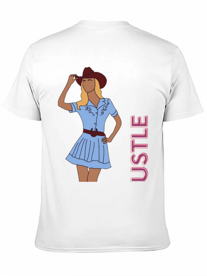 Cowgirl Graphic Tee - Trendy Western Style T-Shirt