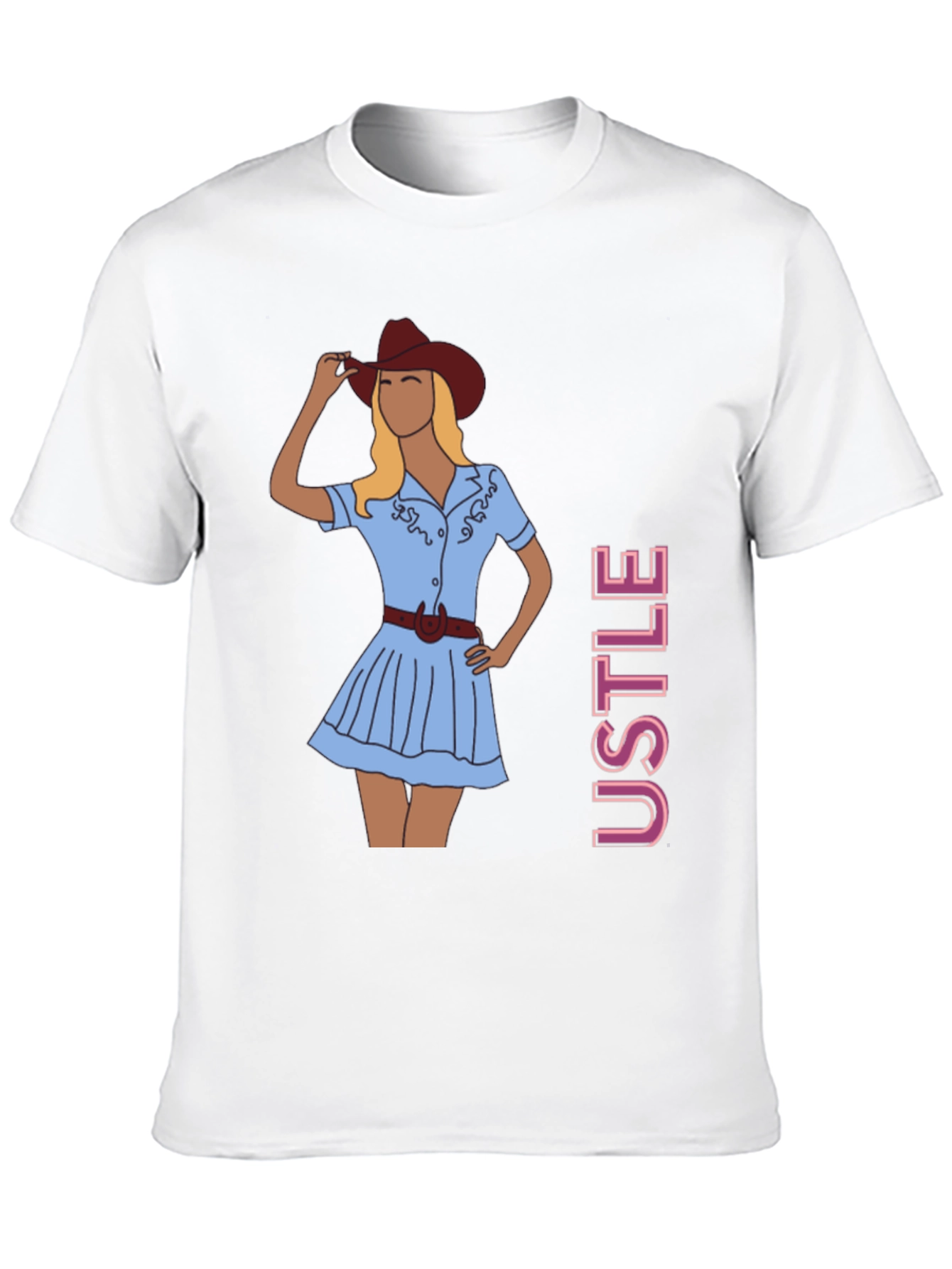 Cowgirl Graphic Tee - Trendy Western Style T-Shirt