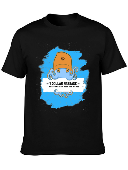 Funny Octopus Massage T-Shirt - $1 Dollar