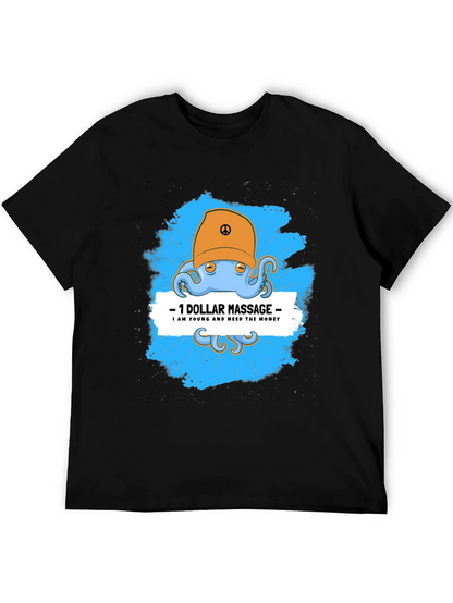 Funny Octopus Massage T-Shirt - $1 Dollar