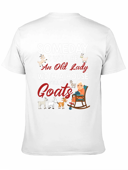 Someday Old Lady Goats T-Shirt