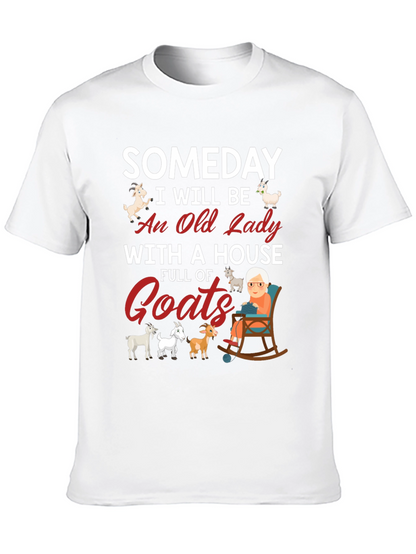 Someday Old Lady Goats T-Shirt