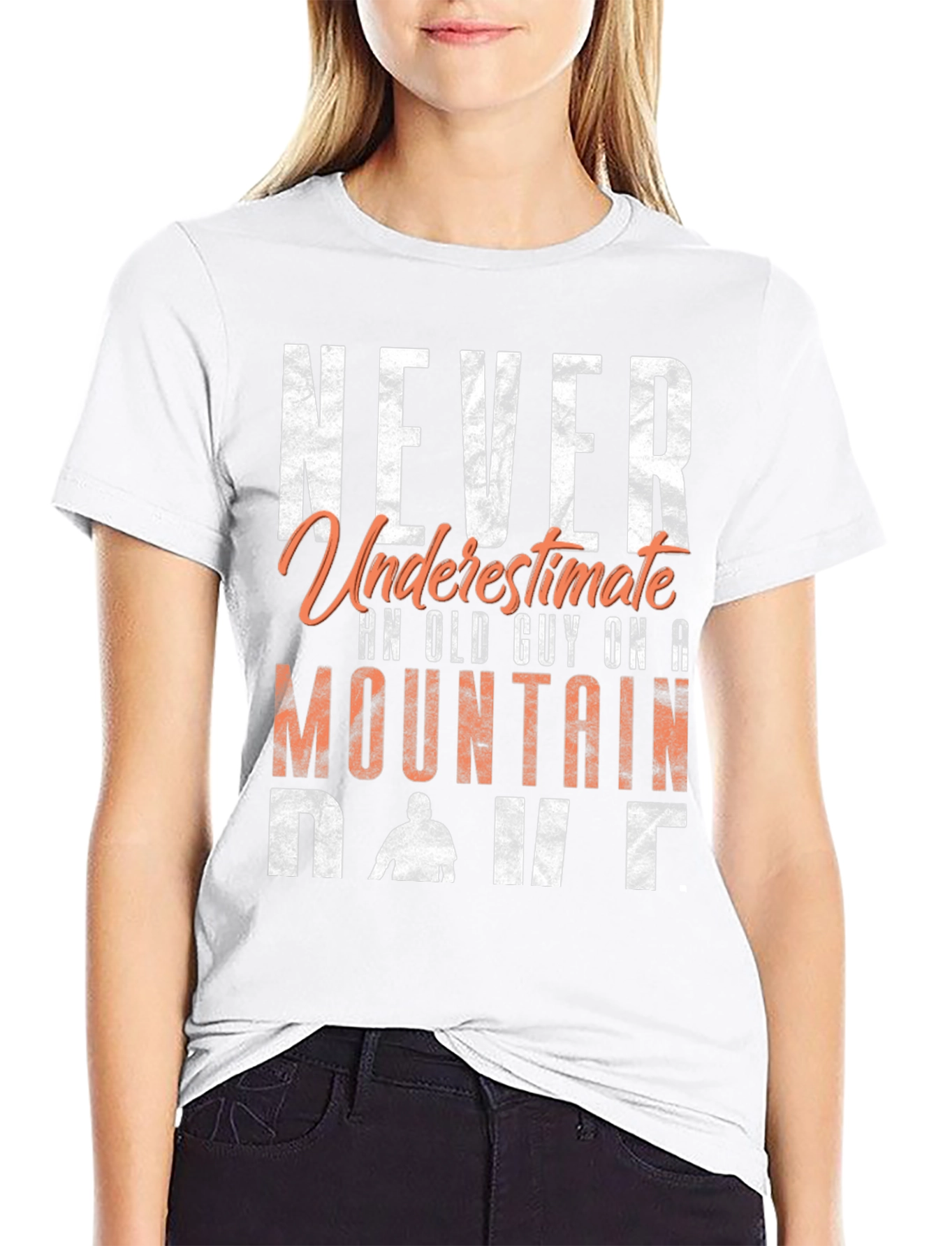 Mountain Man Graphic Tee - Never Underestimate