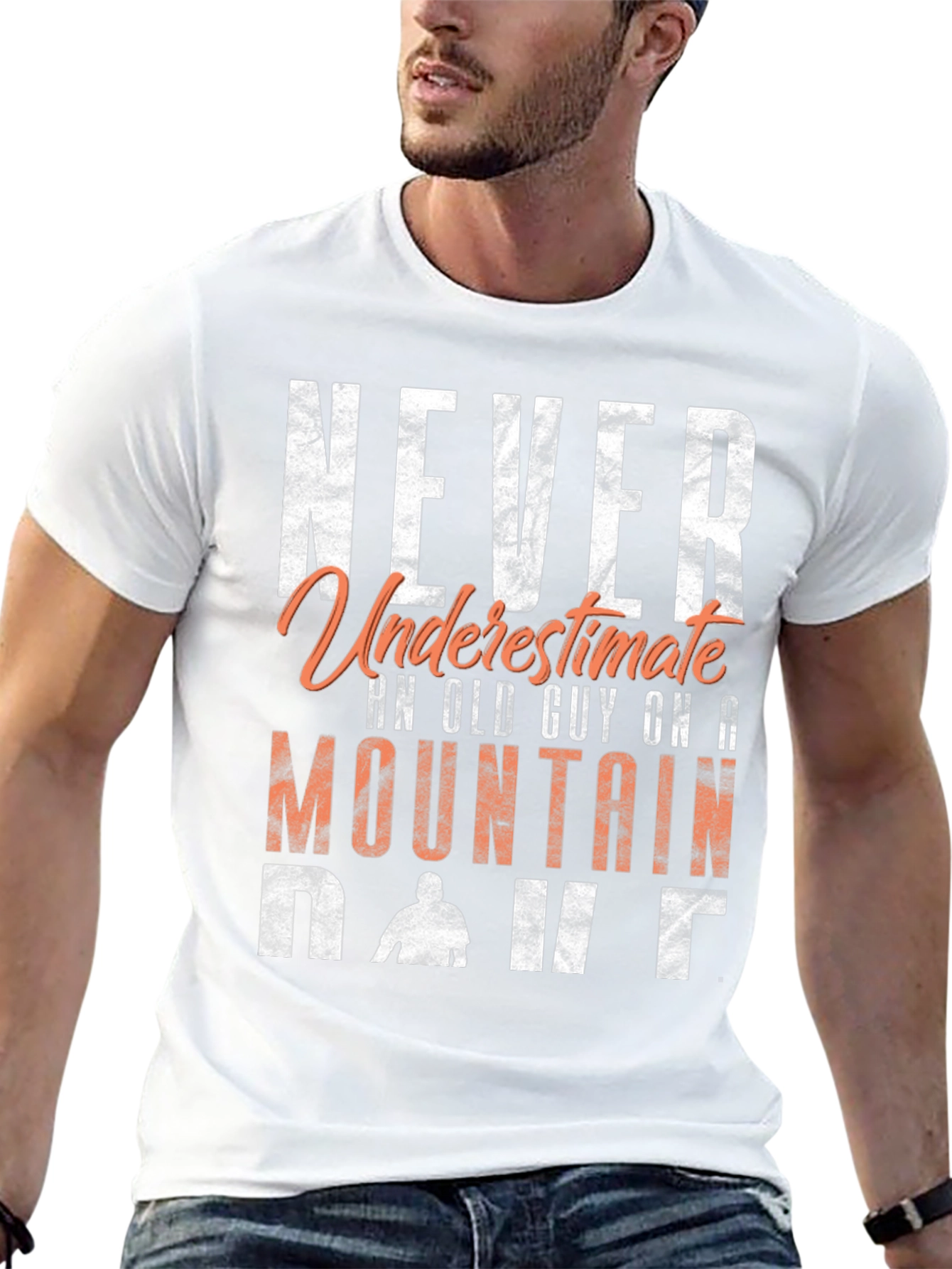 Mountain Man Graphic Tee - Never Underestimate