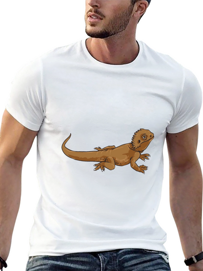 Bearded Dragon Graphic Tee - Cool Reptile Lover Shirt