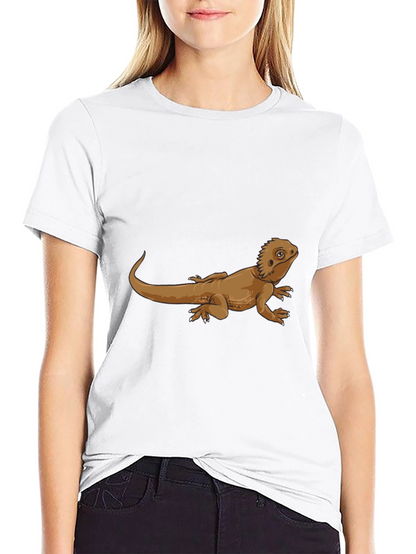 Bearded Dragon Graphic Tee - Cool Reptile Lover Shirt