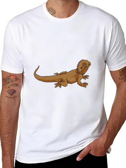Bearded Dragon Graphic Tee - Cool Reptile Lover Shirt
