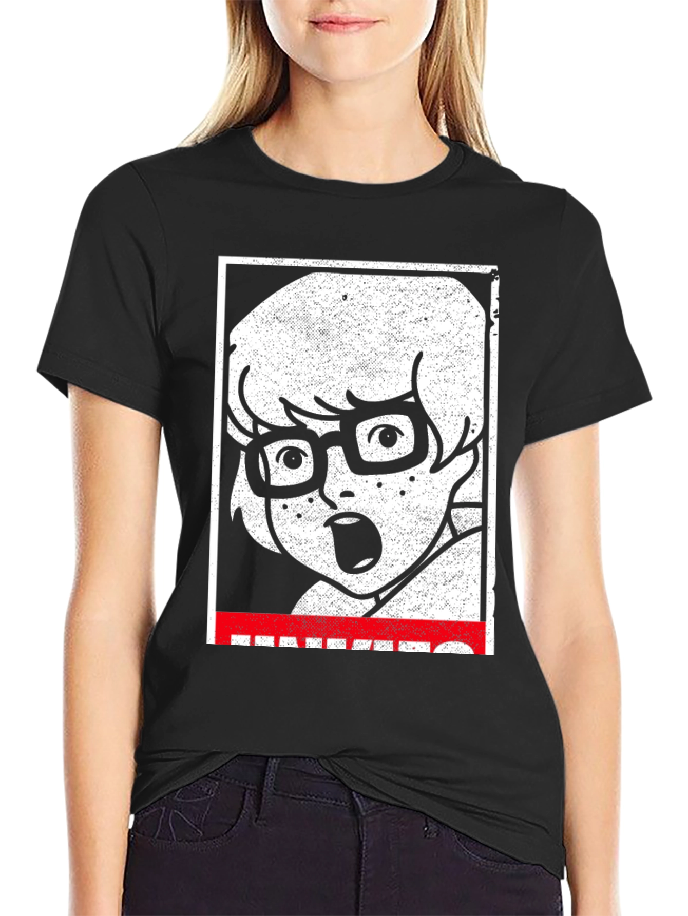 Velma Scooby Doo Inspired Graphic Tee