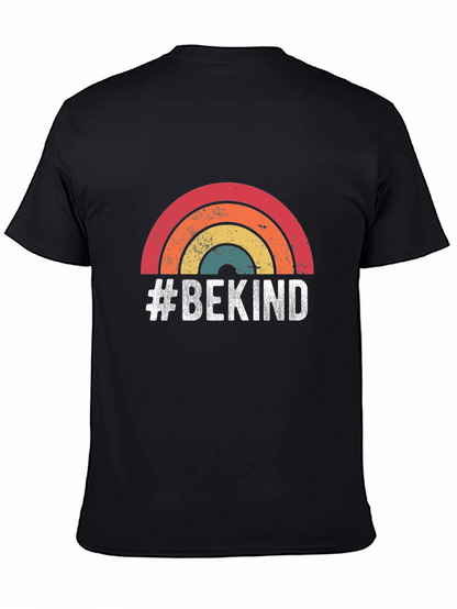 #BeKind Retro Rainbow T-Shirt - Spread Positivity