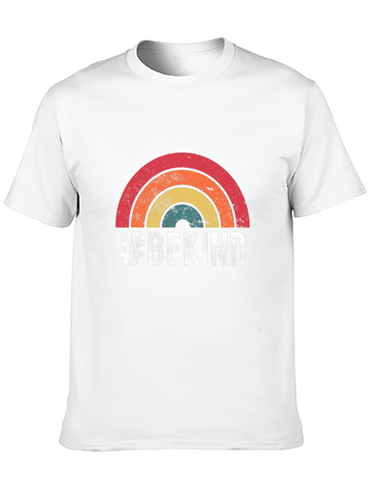 #BeKind Retro Rainbow T-Shirt - Spread Positivity