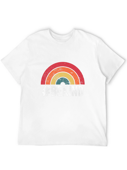 #BeKind Retro Rainbow T-Shirt - Spread Positivity