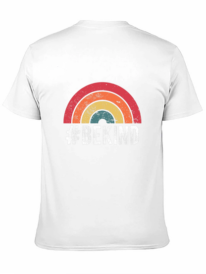 #BeKind Retro Rainbow T-Shirt - Spread Positivity