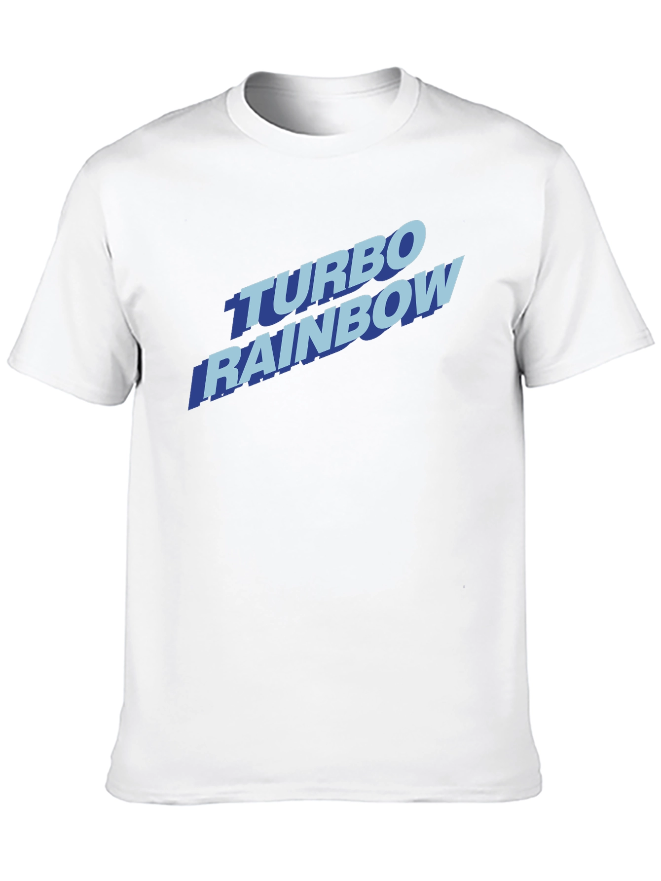 Turbo Rainbow Graphic Tee - Retro Style