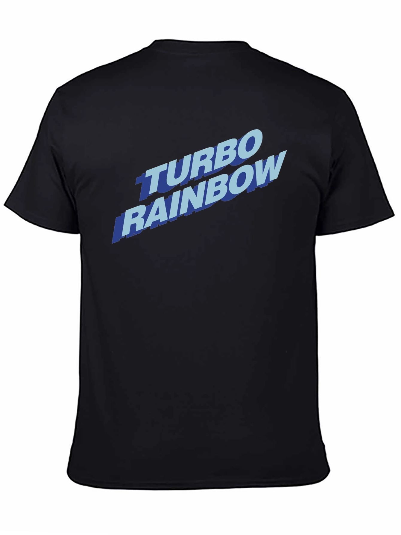 Turbo Rainbow Graphic Tee - Retro Style