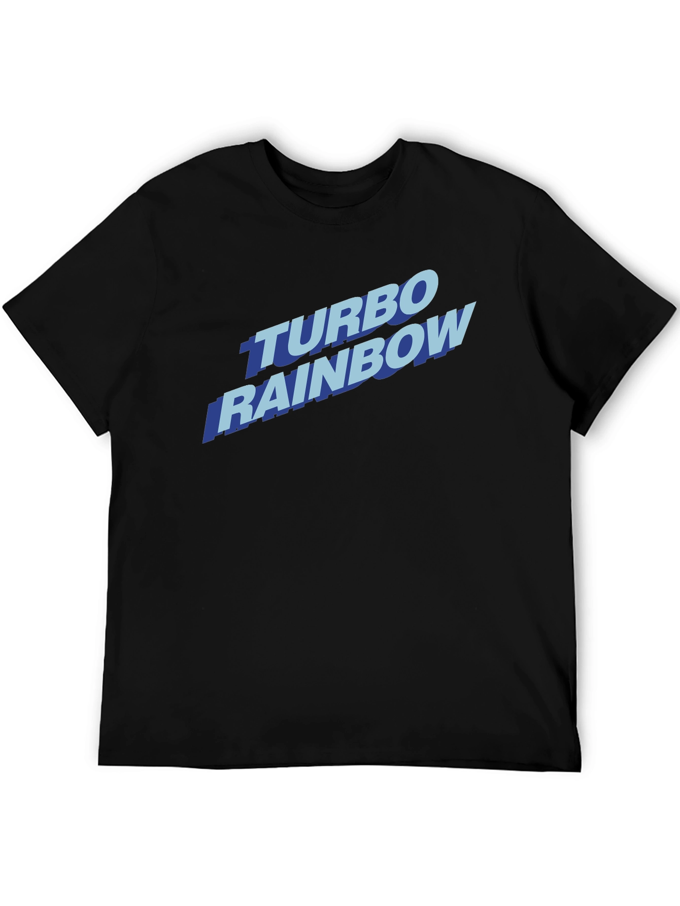 Turbo Rainbow Graphic Tee - Retro Style