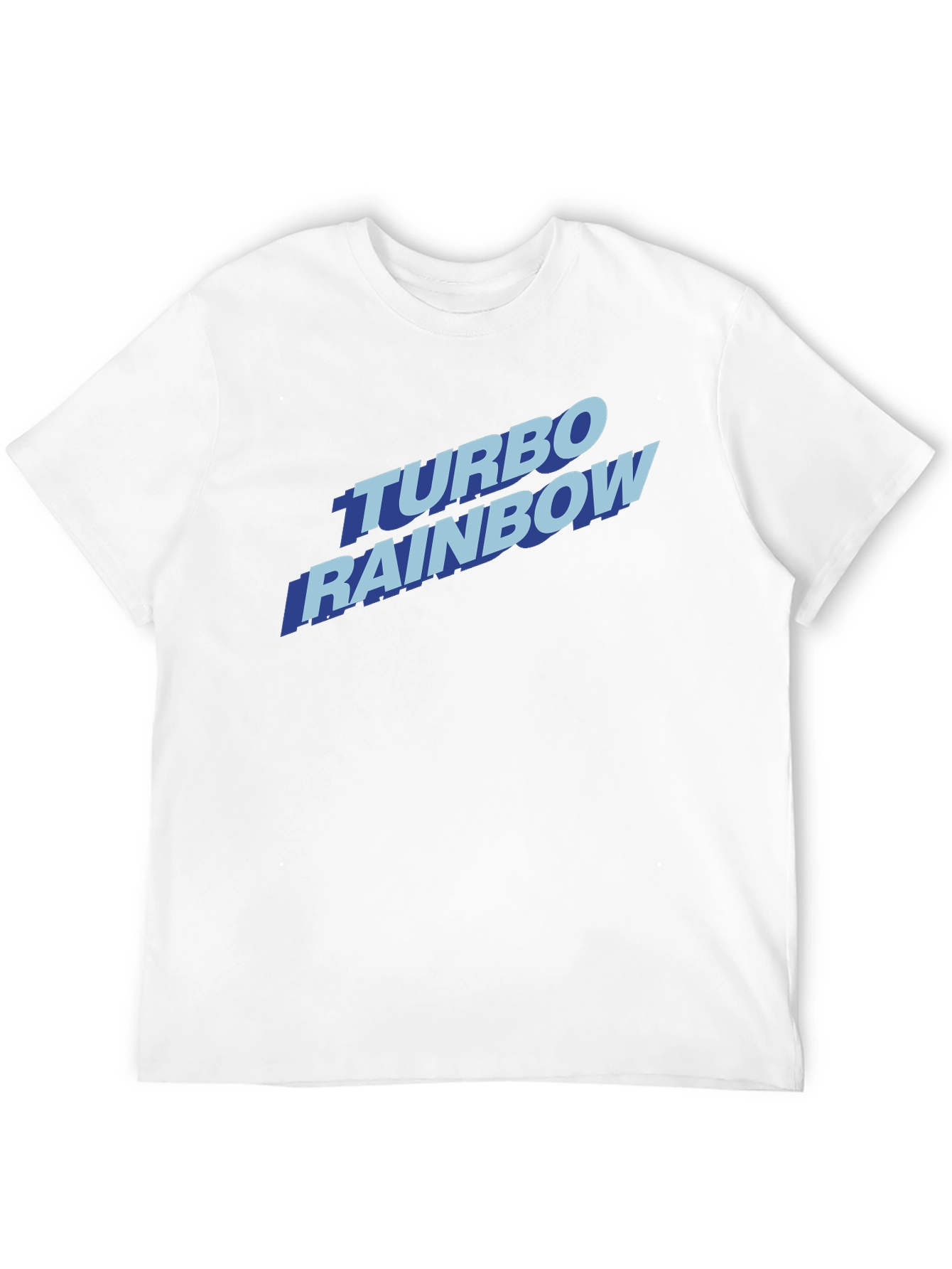 Turbo Rainbow Graphic Tee - Retro Style