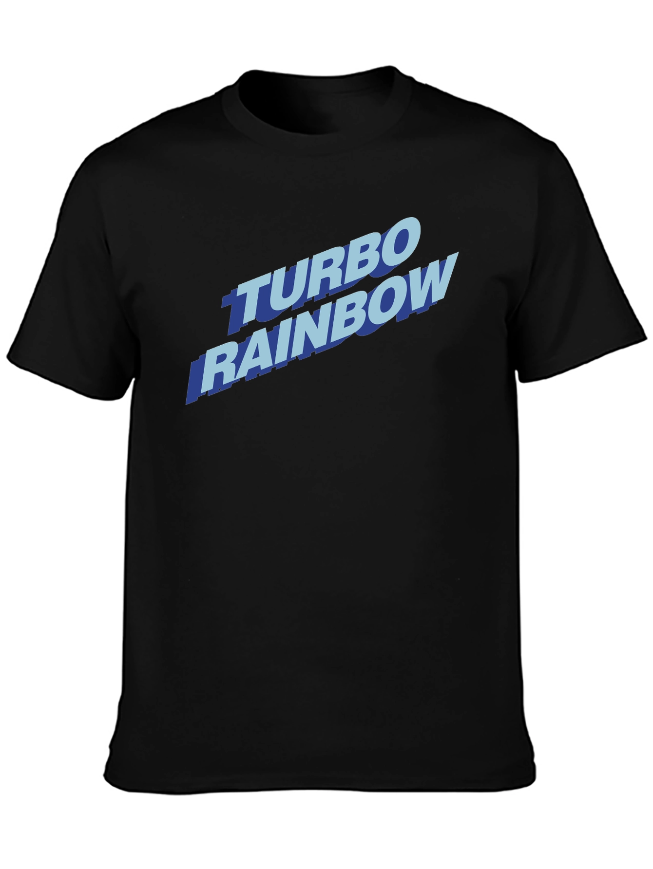 Turbo Rainbow Graphic Tee - Retro Style