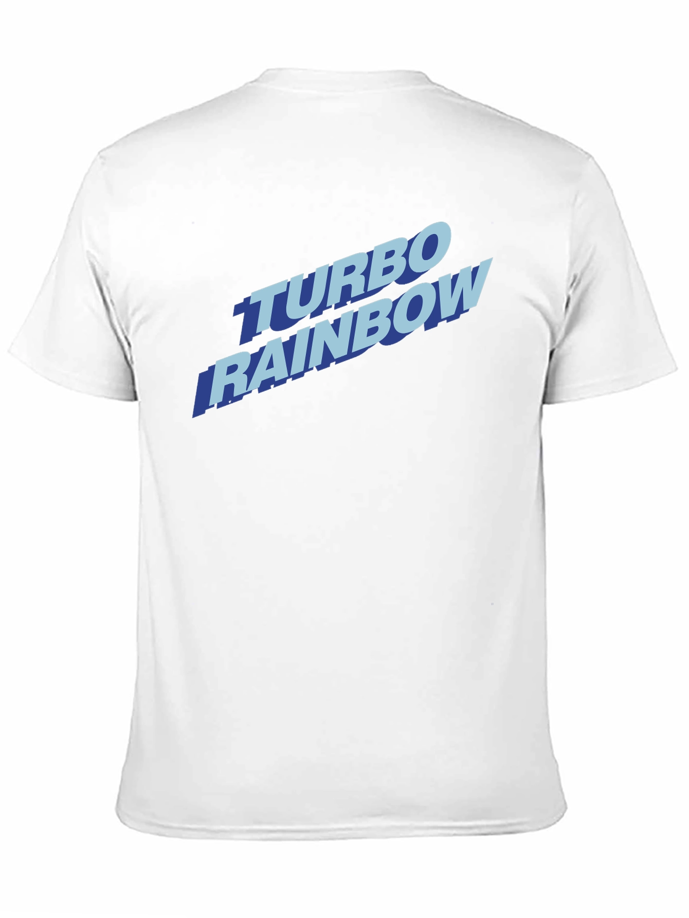 Turbo Rainbow Graphic Tee - Retro Style