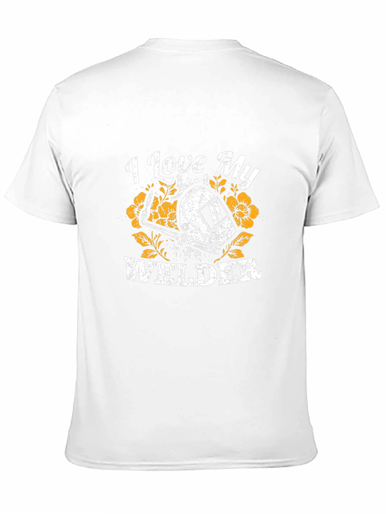 I Love My Welder Graphic T-Shirt - Black