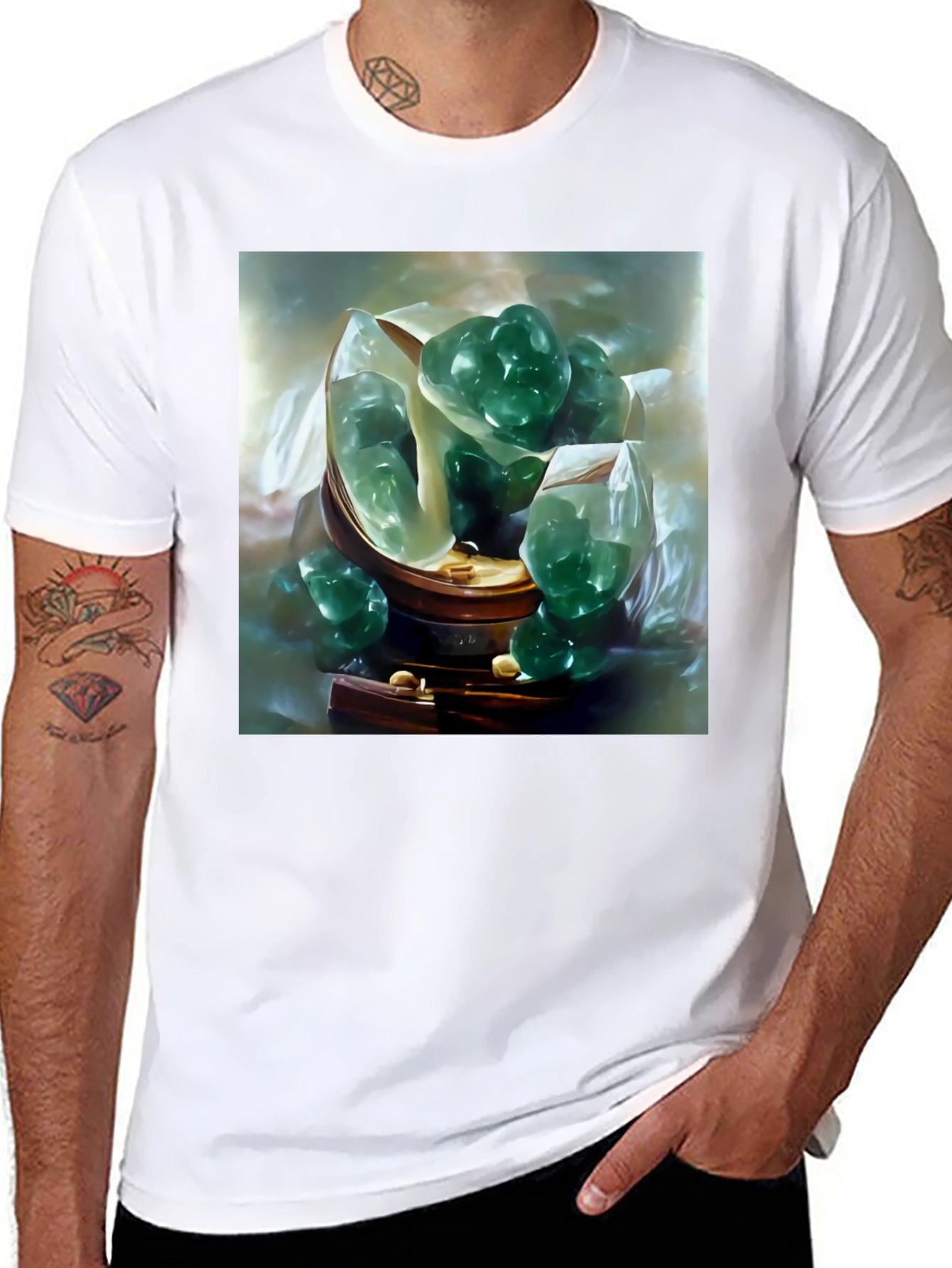 Abstract Fruit T-Shirt
