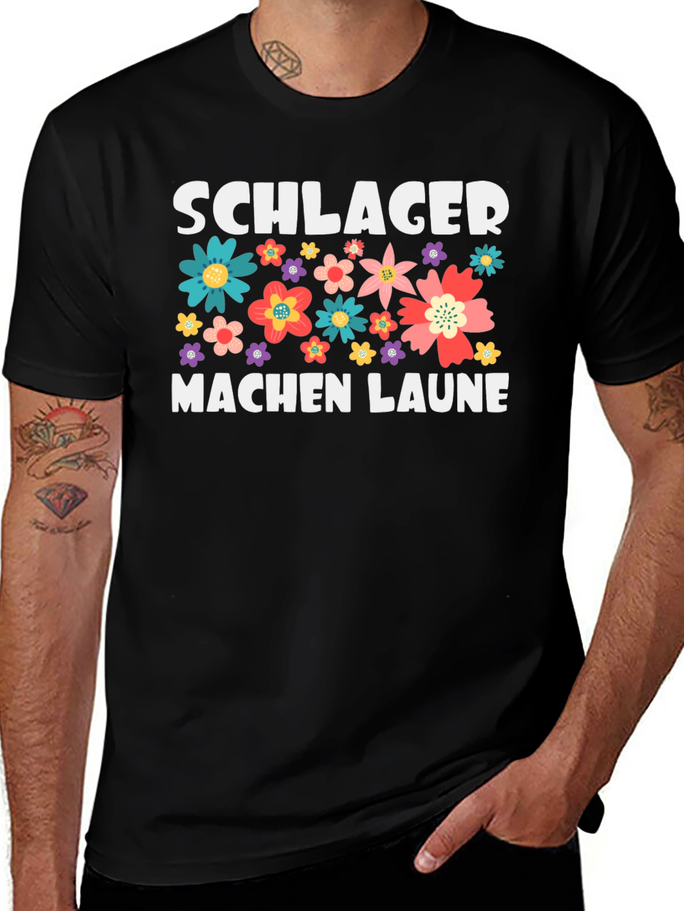 Schlager Machen Laune Graphic T-Shirt
