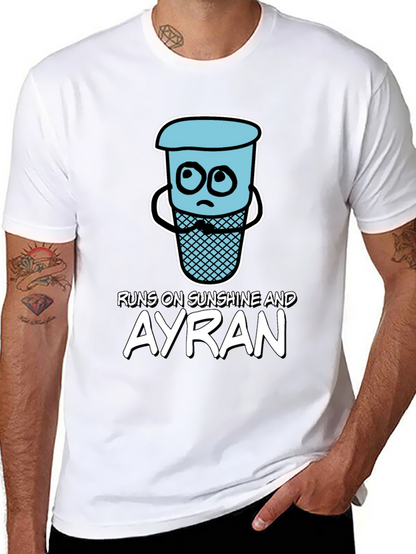 Runs on Sunshine and Ayran T-Shirt