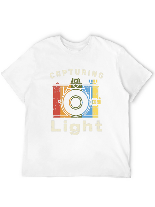 Capturing Light Retro Camera Graphic Tee