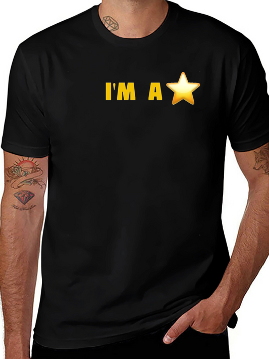 Im a Star Black Tee