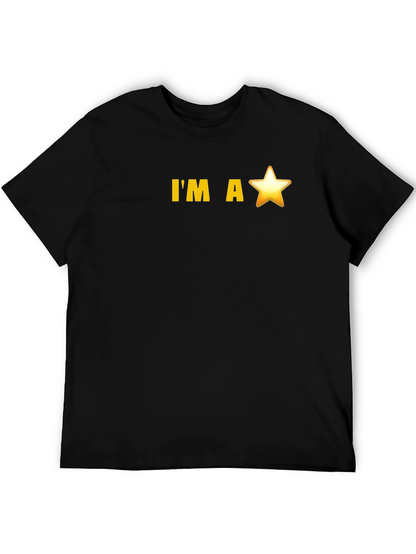 Im a Star Black Tee