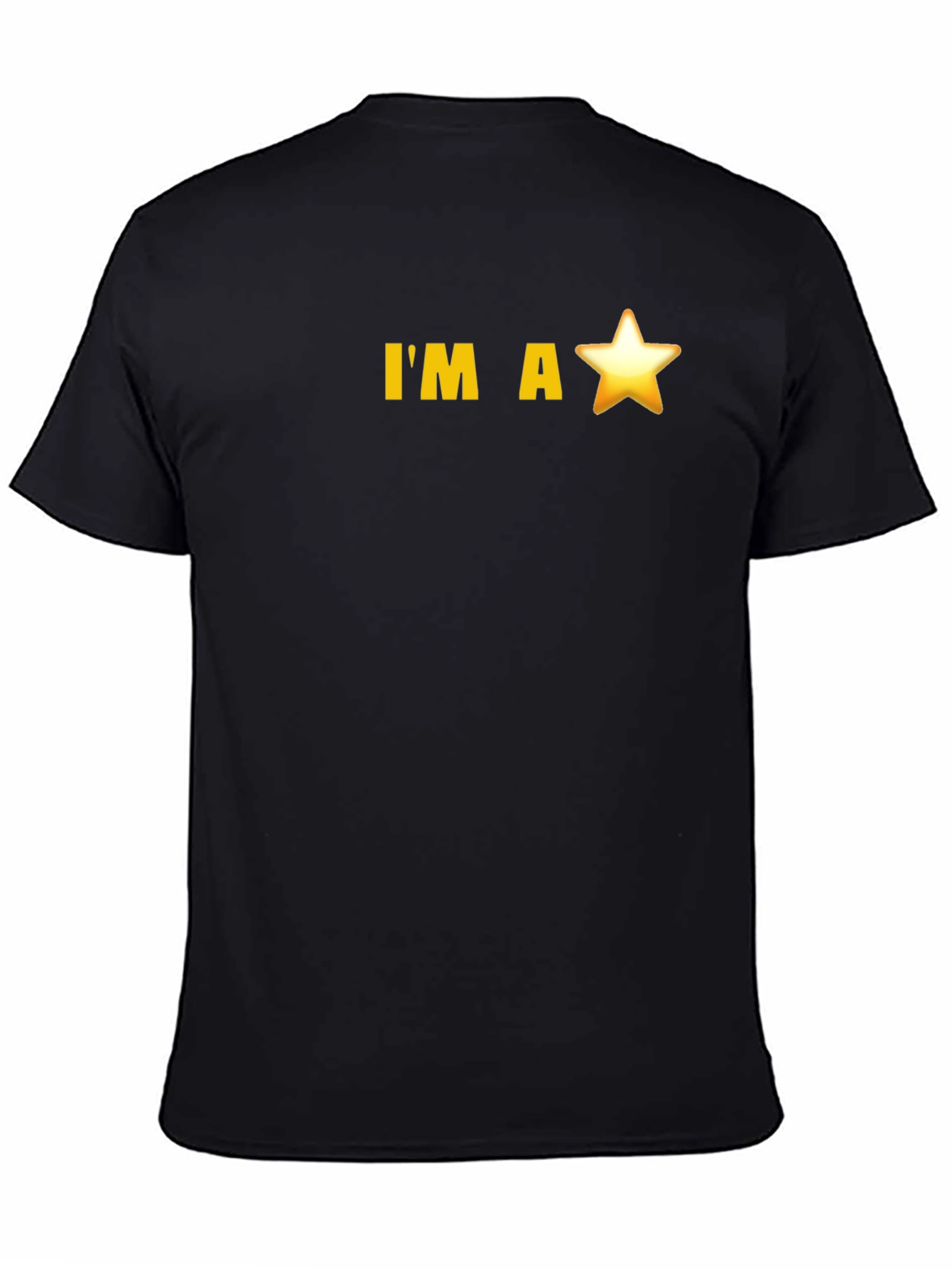 Im a Star Black Tee