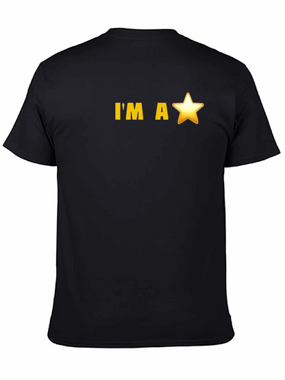 Im a Star Black Tee