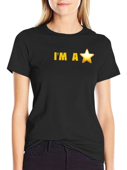 Im a Star Black Tee