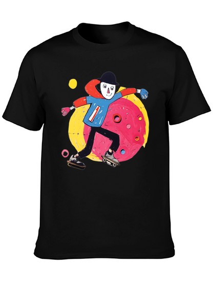 Skater T-Shirt: Funky Cartoon Design