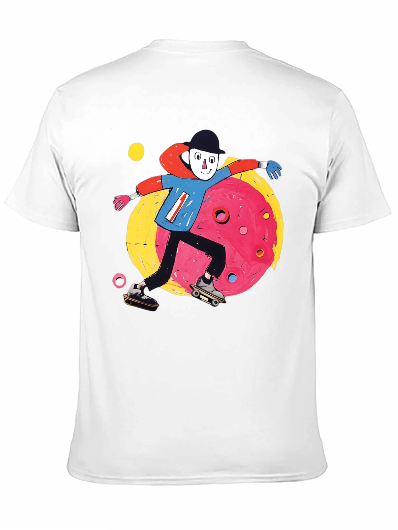 Skater T-Shirt: Funky Cartoon Design