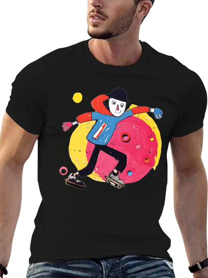 Skater T-Shirt: Funky Cartoon Design