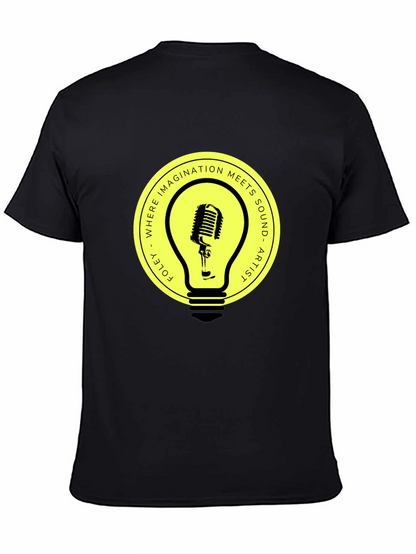 Foley Artist Microphone Lightbulb Graphic Tee