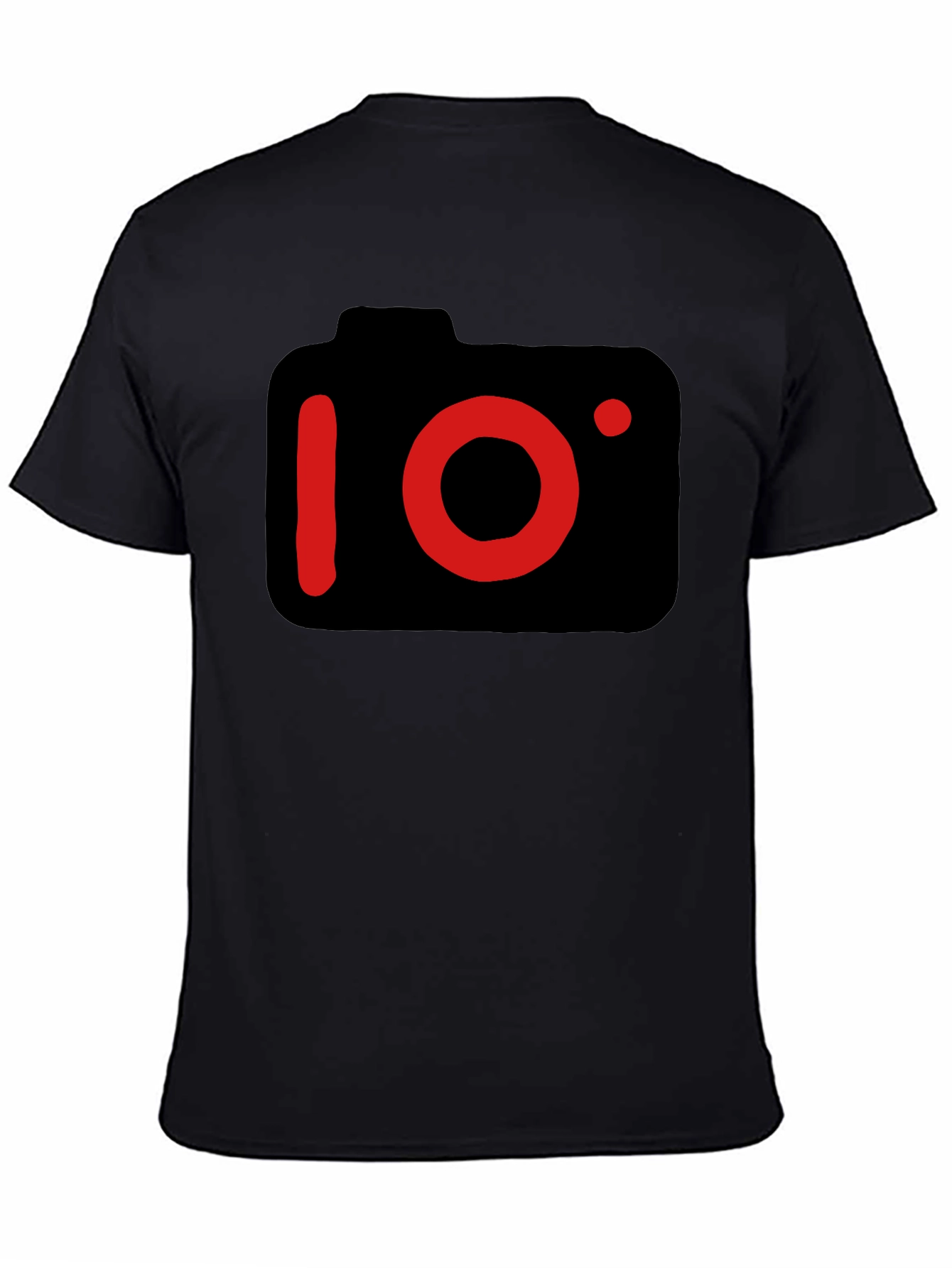 Camera Graphic Black T-Shirt