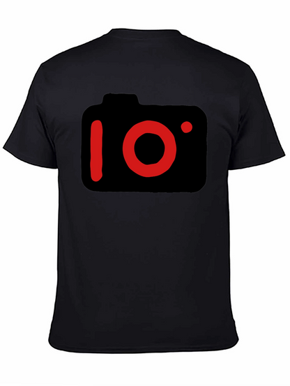 Camera Graphic Black T-Shirt