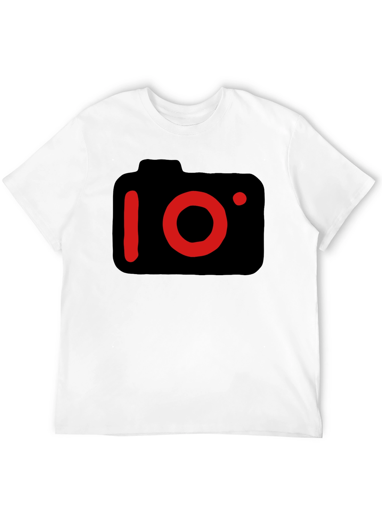 Camera Graphic Black T-Shirt