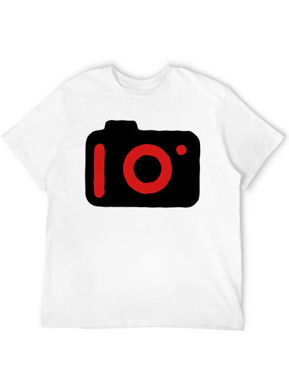 Camera Graphic Black T-Shirt
