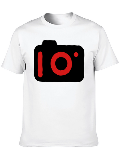 Camera Graphic Black T-Shirt
