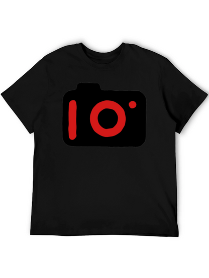 Camera Graphic Black T-Shirt