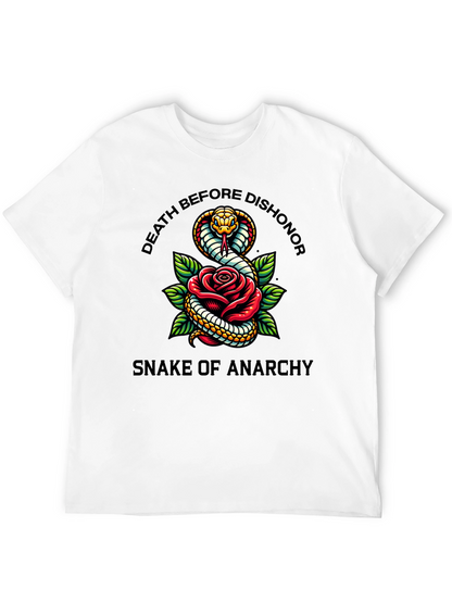 Death Before Dishonor Snake of Anarchy T-Shirt