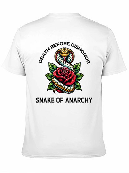 Death Before Dishonor Snake of Anarchy T-Shirt