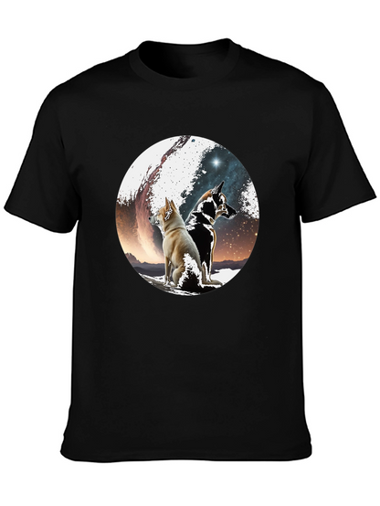 Dog Galaxy T-Shirt - Unique Graphic Tee