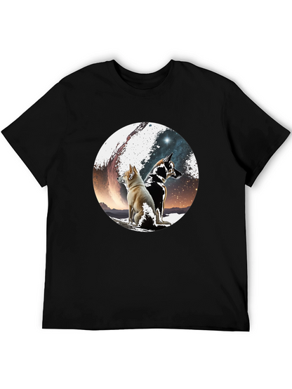 Dog Galaxy T-Shirt - Unique Graphic Tee